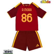 AS Roma Rodrigo Mora #86 Replica Home Minikit 2026-27 Short Sleeve (+ pants)